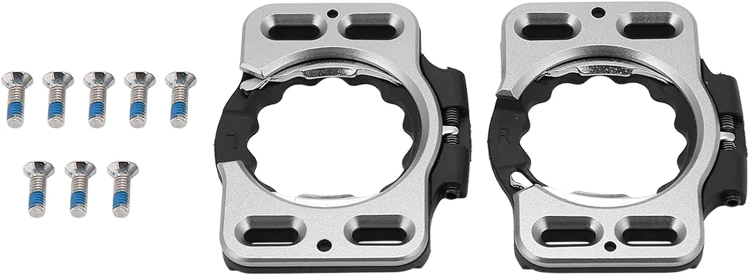1 Pair Cycling Cleat Covers, Bike Shoes Adapter, Quick Release Cycling Shoes Cleat Cover Adapter Converter for SpeedPlay Zero