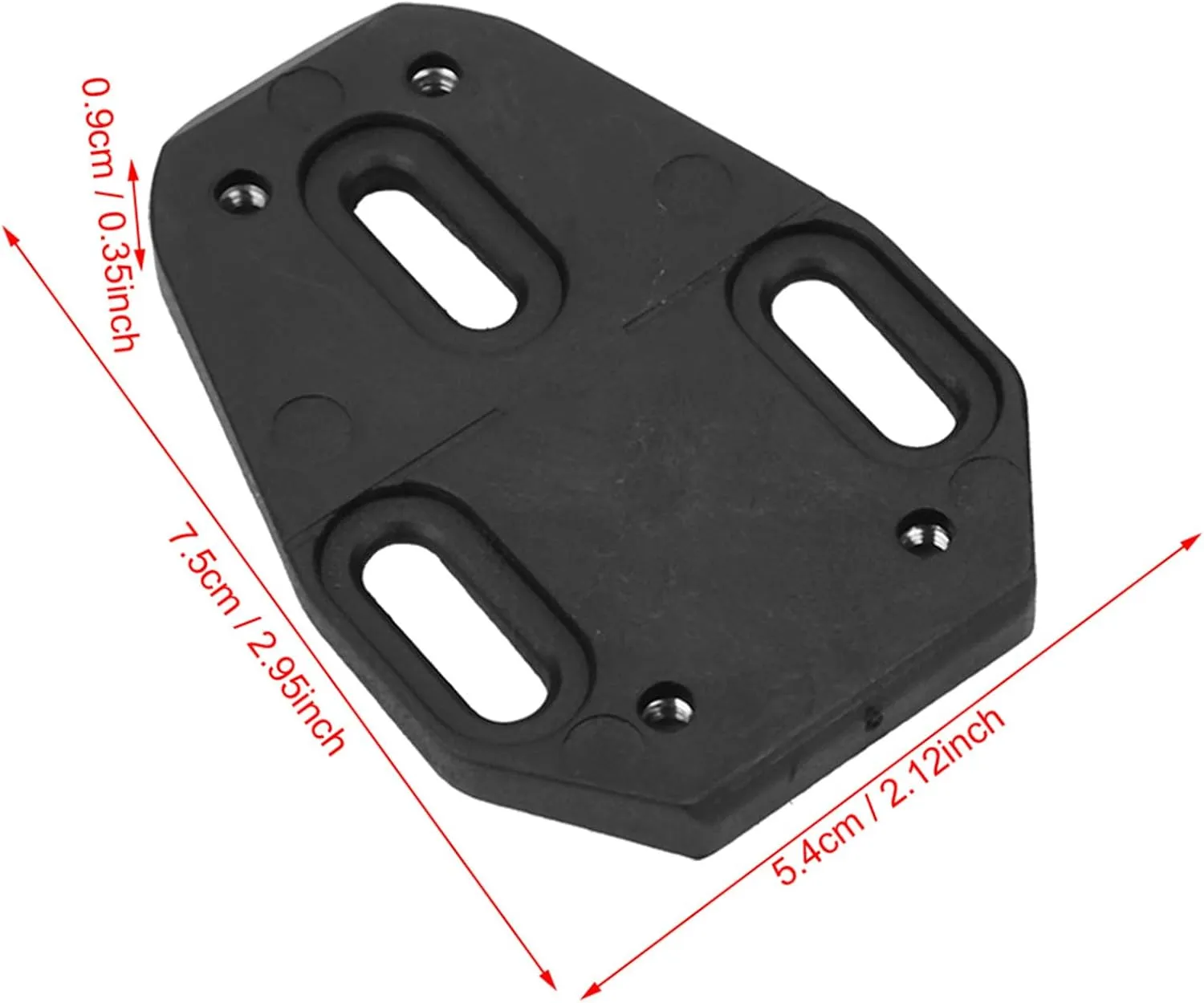 1 Pair Quick Release Cycling Shoes Cleats Cover, Bike Cleat Covers Cycling Shoes Cleat Cover Adapter Converter Fit for Speedplay