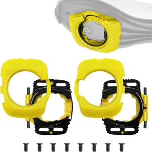 1 Pair Quick Release Cycling Shoes Cleats Self-Locking Pedal Aerodynamic for Wahoo for SpeedPlay for Zero