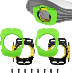 1 Pair Quick Release Cycling Shoes Cleats Self-Locking Pedal Aerodynamic for Wahoo for SpeedPlay for Zero