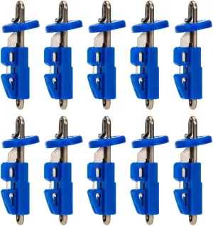 10Pcs Fishing Hook Quick Release Clips Multifunction Hook Quick Decoupling Device Portable Fishing Dehooker