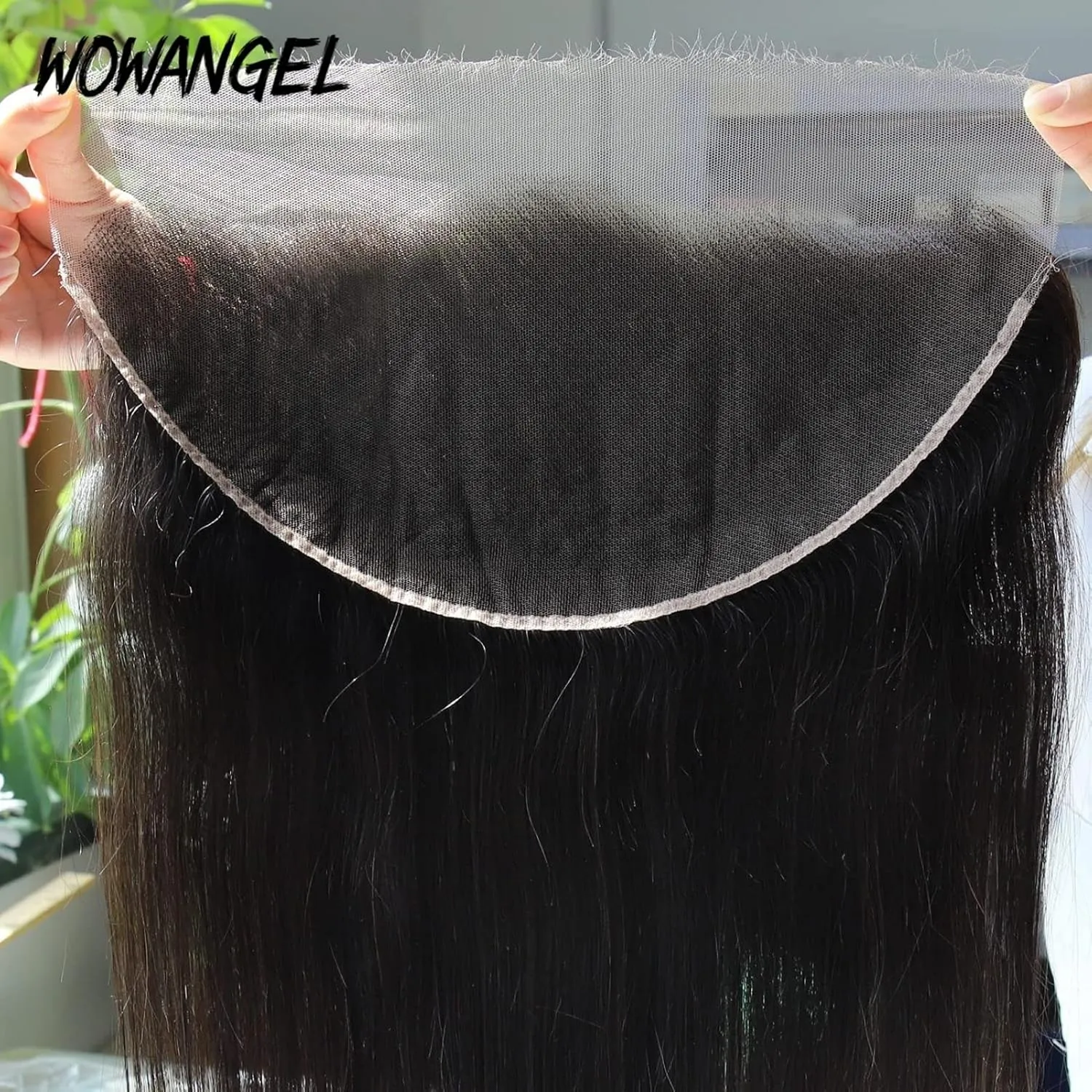 13x6 0.1mm SKINLIKE Real HD Lace Frontal Only, Crystal HD Lace Vivid Self-Growing Clean Pre-plucked Natural Hairline Silky Straight Remy Human Hair Invisible Film Lace Frontal 18 Inch