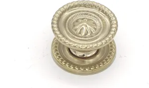 1" Sheraton Knob Hepplewhite Victorian Knob Reproduction of Antique Original