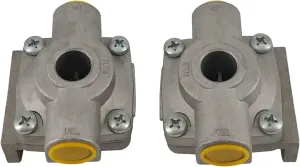 2 PCS Air Brake Quick Release Valve (Compatible with Bendix 229859, Midland KN32005, Haldex 229859X), 2 Pack