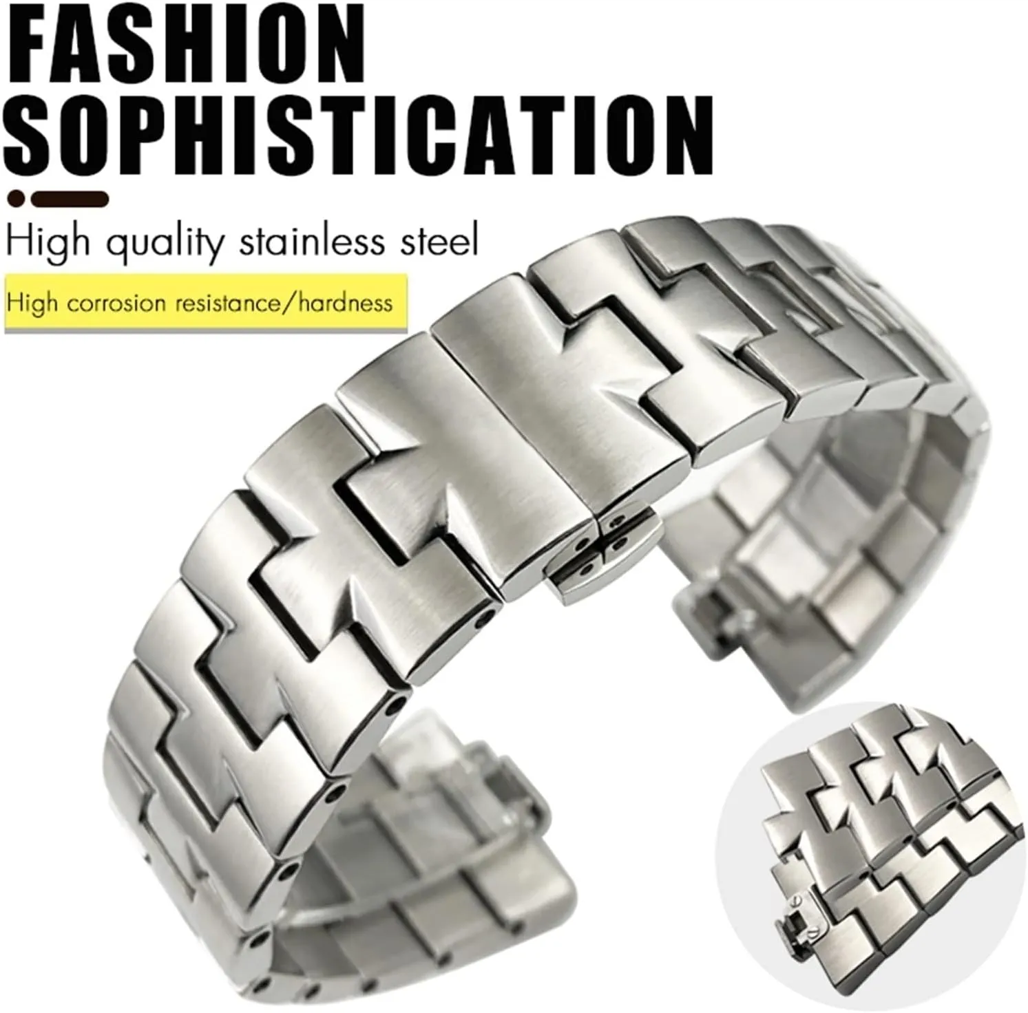 24mm 7mm 8mm Quick Release Connection Stainless Steel Bracelet Watch Band For VACHERON CONSTANTIN Strap Watchbands