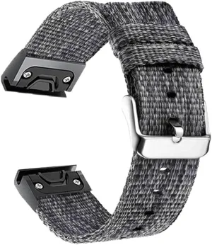 26 22mm Watchband for Fenix 7 7X 6 6X 6S Pro 5 5X Plus 3 HR 935 Nylon Quick Release Smart Watch Easyfit Wrist Band Straps