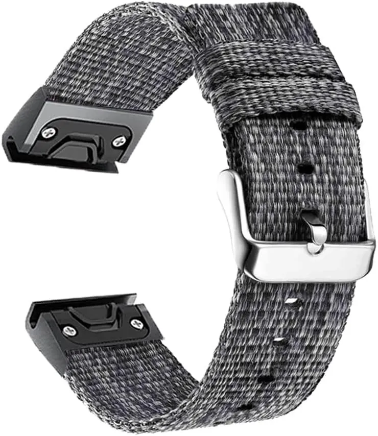 26 22mm Watchband for Fenix 7 7X 6 6X 6S Pro 5 5X Plus 3 HR 935 Nylon Quick Release Smart Watch Easyfit Wrist Band Straps