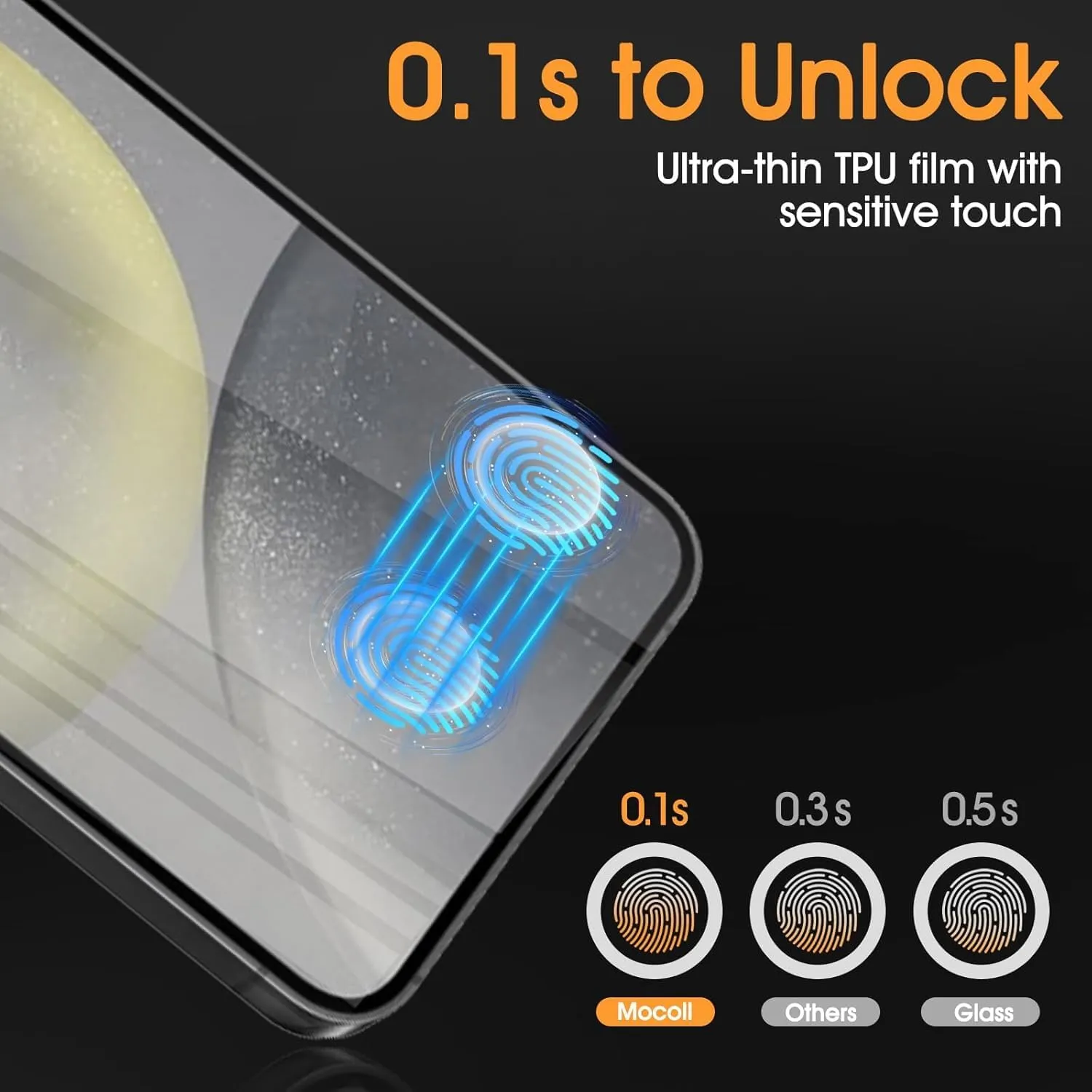 3 Pack Privacy Screen Protector Compatible with Samsung Galaxy Note 10, Anti-Spy TPU Hydrogel Protective Film for Samsung Galaxy Note 10 6.3" - Support Fingerprint Unlock, Self-Healing