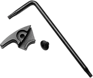 3-Piece Set Quick Deployment Kwik Thumb Stud Screw Fits for Spyderco C85 Yojimbo 2, Aluminum Quick Open Hook