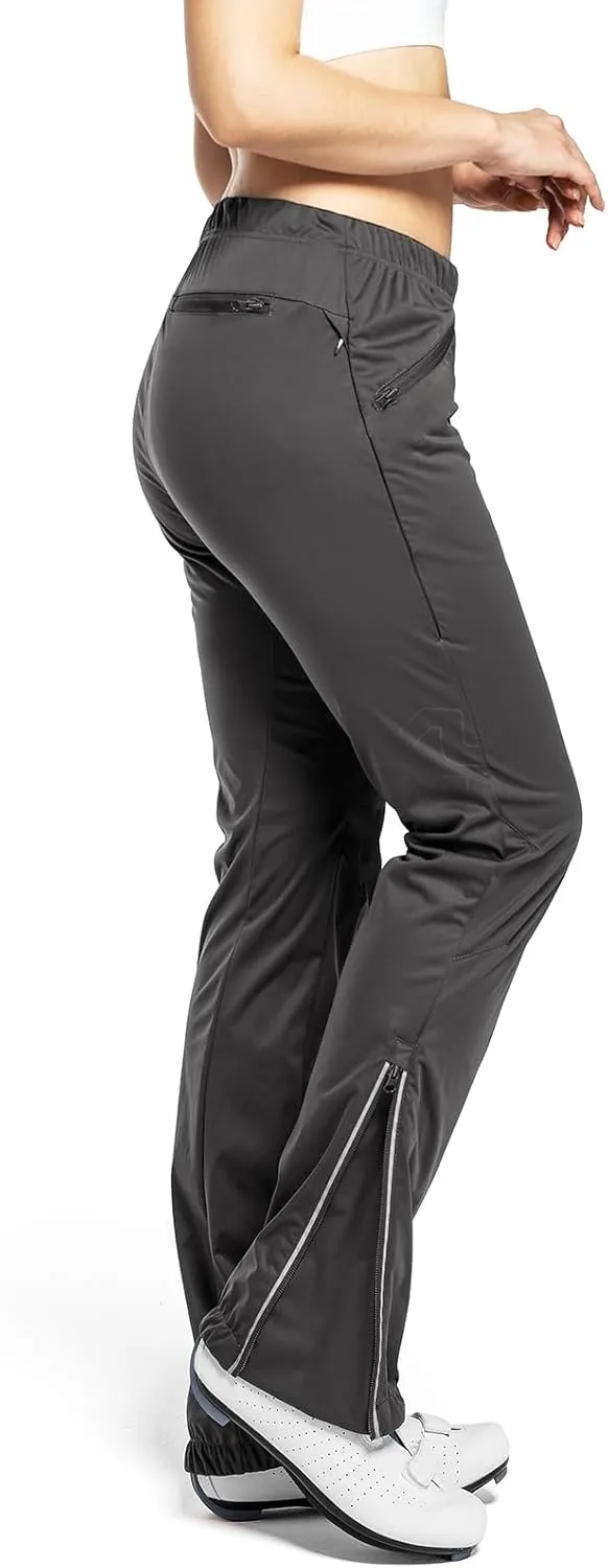33,000ft Women's Cycling Pants Mountain Bike Waterproof Windproof Breathable Athletic Sweatpants for Hiking Multi Sports