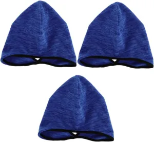 3pcs Windproof Thermal Cycling Hat for Women Comfortable Outdoor Riding Cap Ear Breathable Design for Skiing and Sports Blue