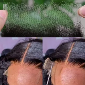 4X4 Real HD Lace Closure human hair