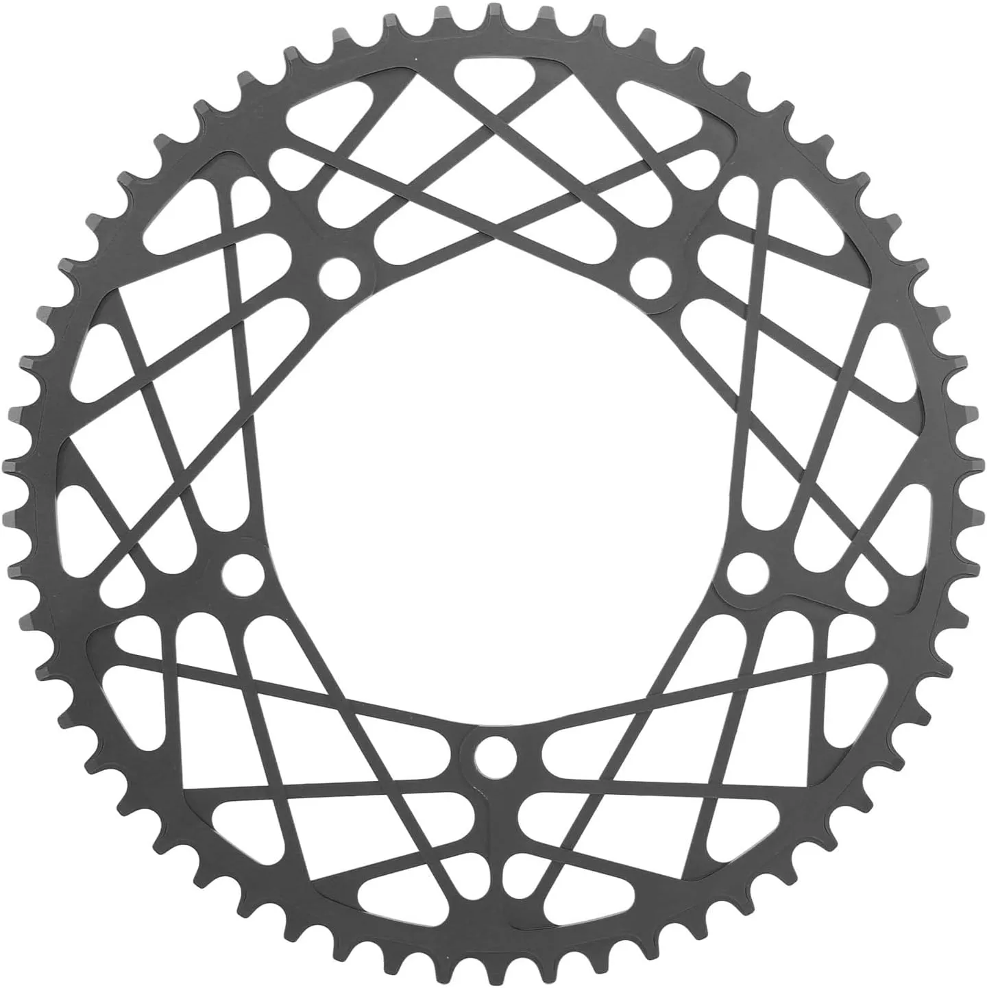 58T Folding Chain Wheel Crank Plate Hollow Anodized Aluminium Alloy, Lightweight, for Cycling Lovers, with CNC Accurate Processing, Bright Colors, One Piece