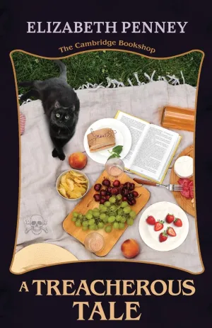 A Treacherous Tale (The Cambridge Bookshop, 2) Paperback – Large Print, August 14, 2024