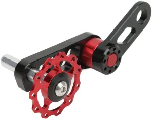 Acouto Folding Bike Chain Stabilizer Oval Tooth Plate Modified Chain Presser Chain Puller Rear Derailleur Chain Ingl ConverterSingl Chain Tensioner Aluminum Oy Folding Bike Chain Stabi