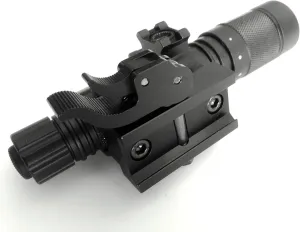 Ade Advanced Optics Class IIIA Green Laser Illuminator/Hunting Flashlight with Quick Release Mount