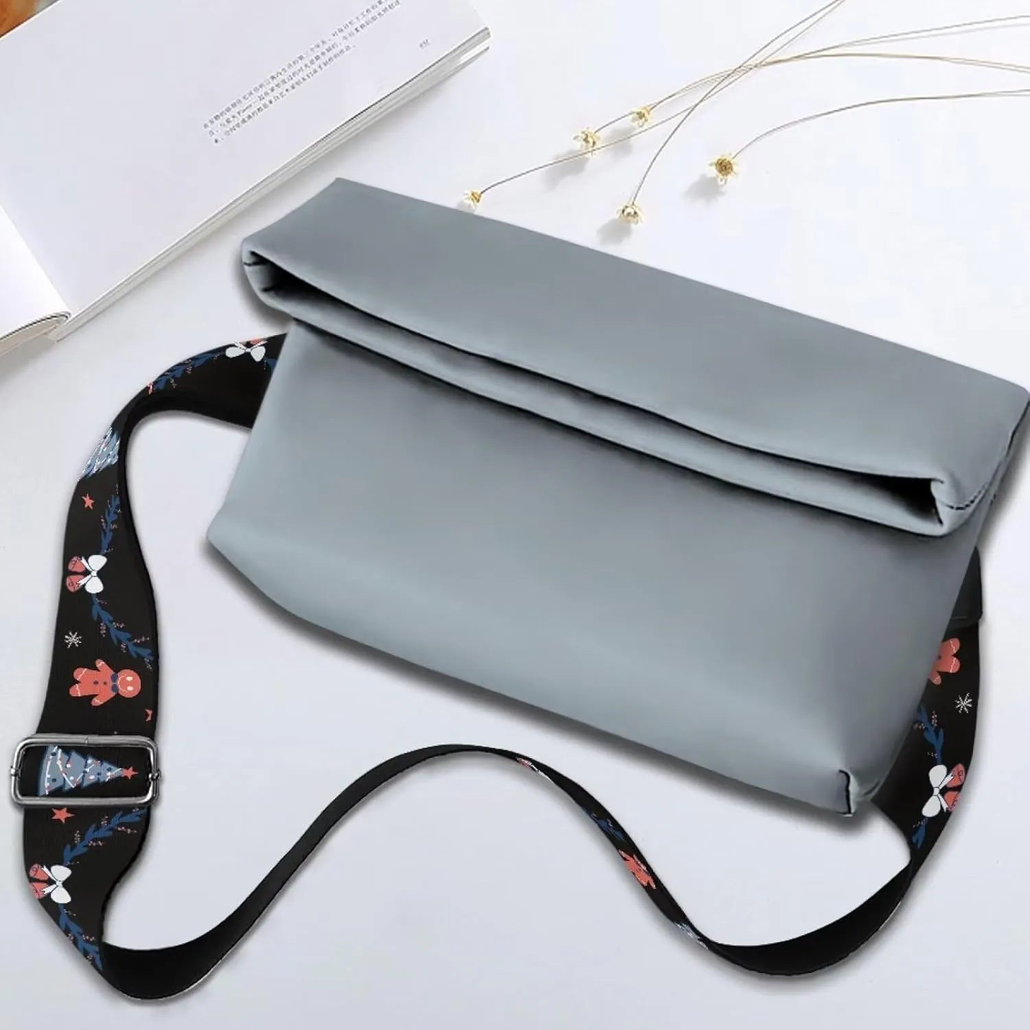 Adjustable Purse Strap Replacement, Wide Shoulder Canvas Bag Strap, Crossbody Handbag Strap