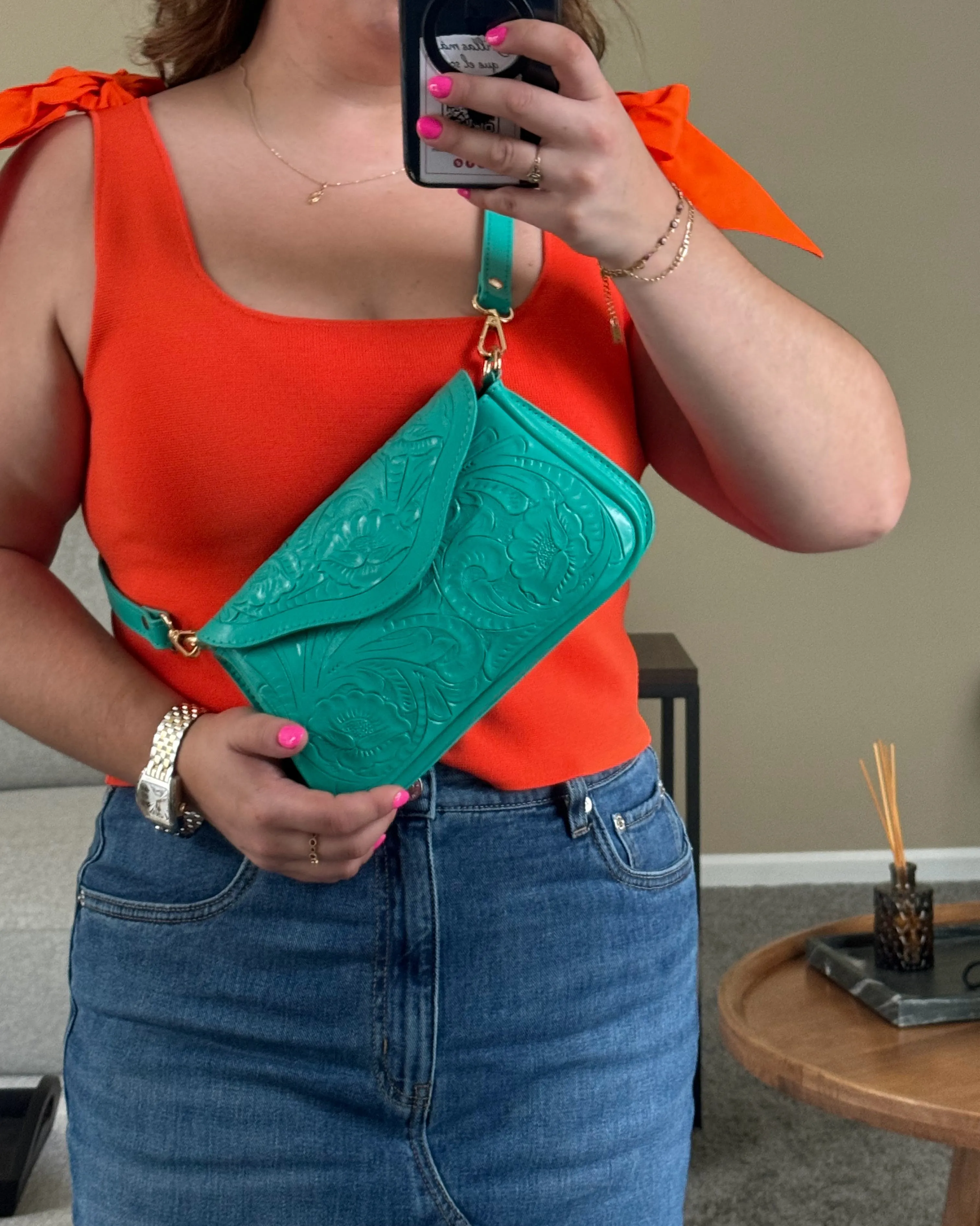 Adriana Convertible Mini | Turquesa