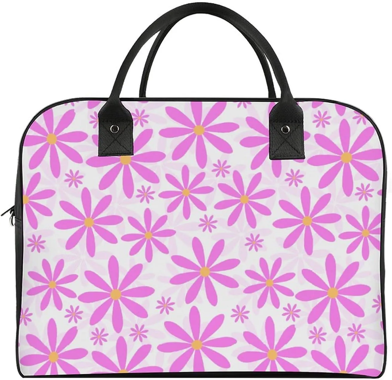 Adult Casual Nylon Gingerbread House Retro Handbag for Journey 13" X 19" X 8"