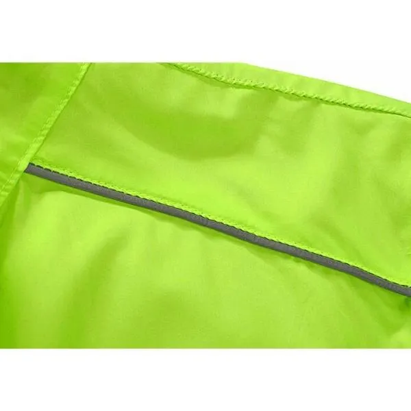 Adult Cycling Windproof Waterproof Sleeveless Jersey Fluorescent Green L