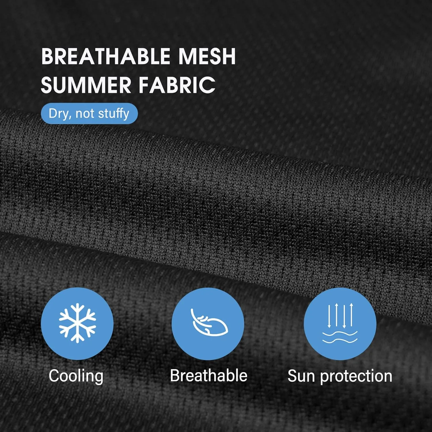 AIWOLU Balaclava Full Face Mask Summer for Sun Protection Breathable Long Neck Covers for Men Women Cycling Fishing…