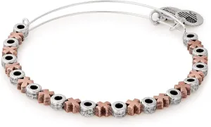 Alex and Ani Mixed Metals Beaded Bangle