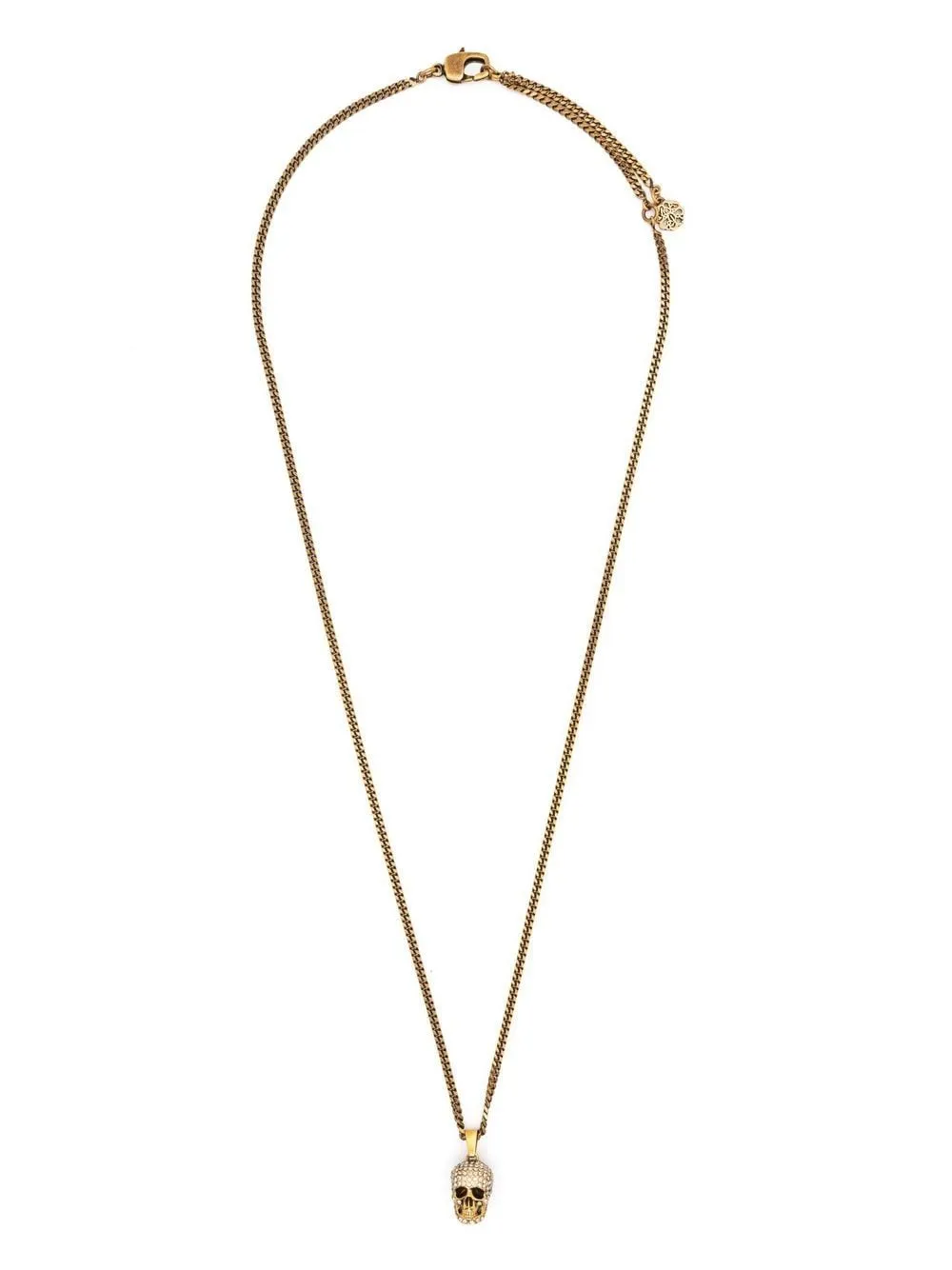 Alexander Mc Queen Pavé Long Necklace