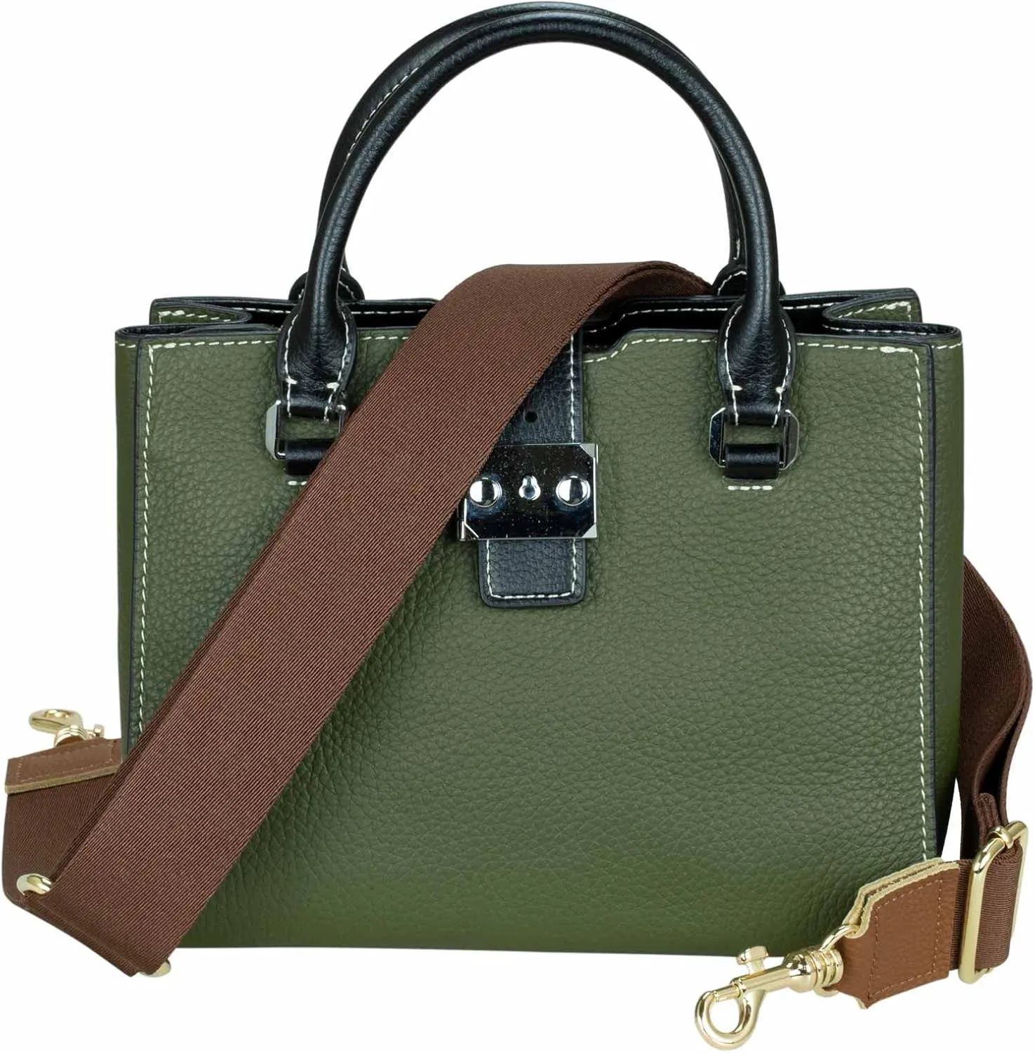 Allzedream Thick Purse Strap Wide Adjustable Replacement Crossbody Bag Handbag Leather Ends