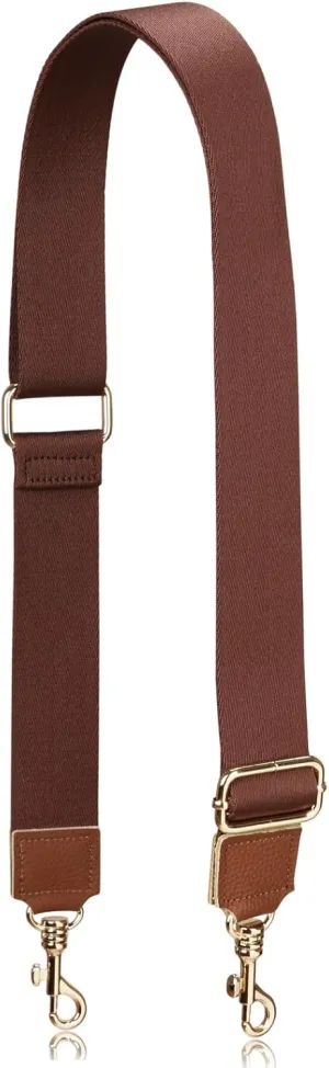 Allzedream Thick Purse Strap Wide Adjustable Replacement Crossbody Bag Handbag Leather Ends