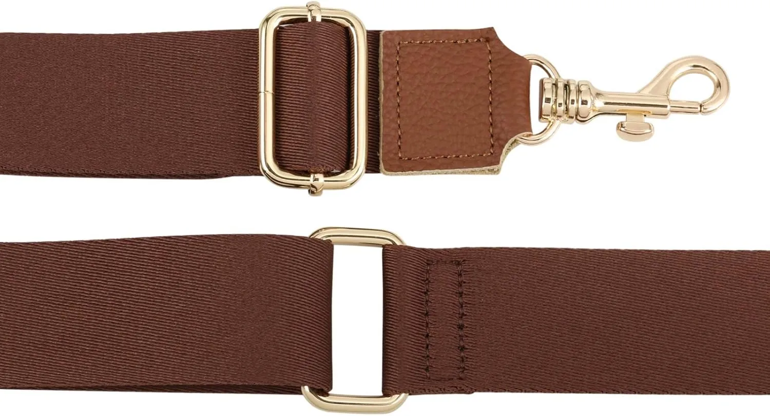 Allzedream Thick Purse Strap Wide Adjustable Replacement Crossbody Bag Handbag Leather Ends