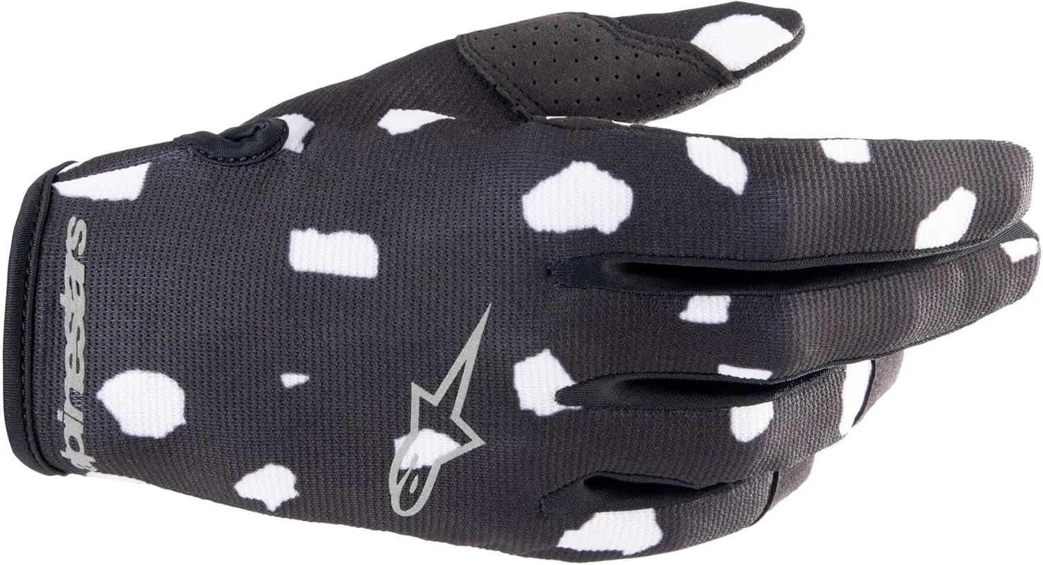 Alpinestars 3561823-12-S: Radar Gloves Black/White Sm