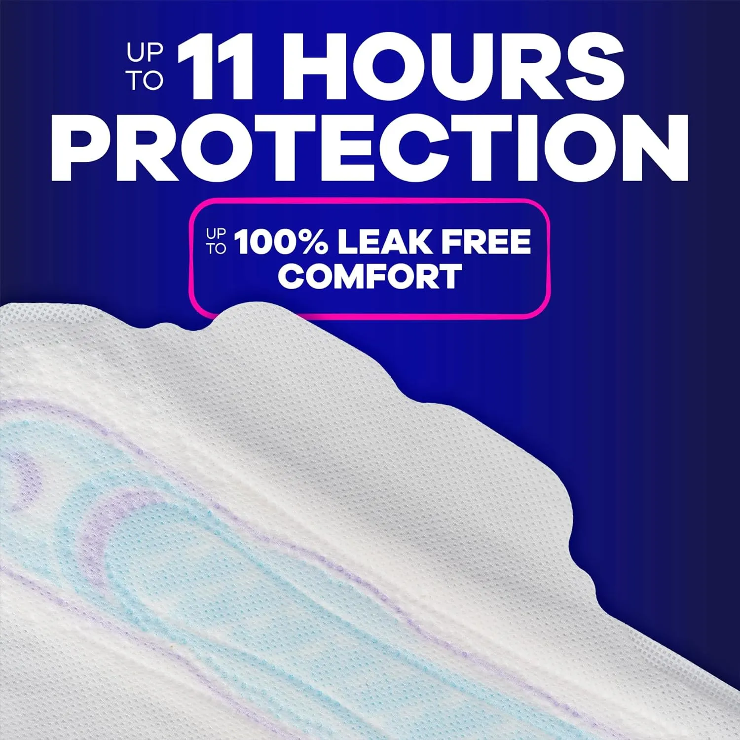 Always Ultra Thin Overnight Pads, Size 4, Overnight, Unscented, 50 Count x 3 Packs (150 Count total) (Packaging May Vary)
