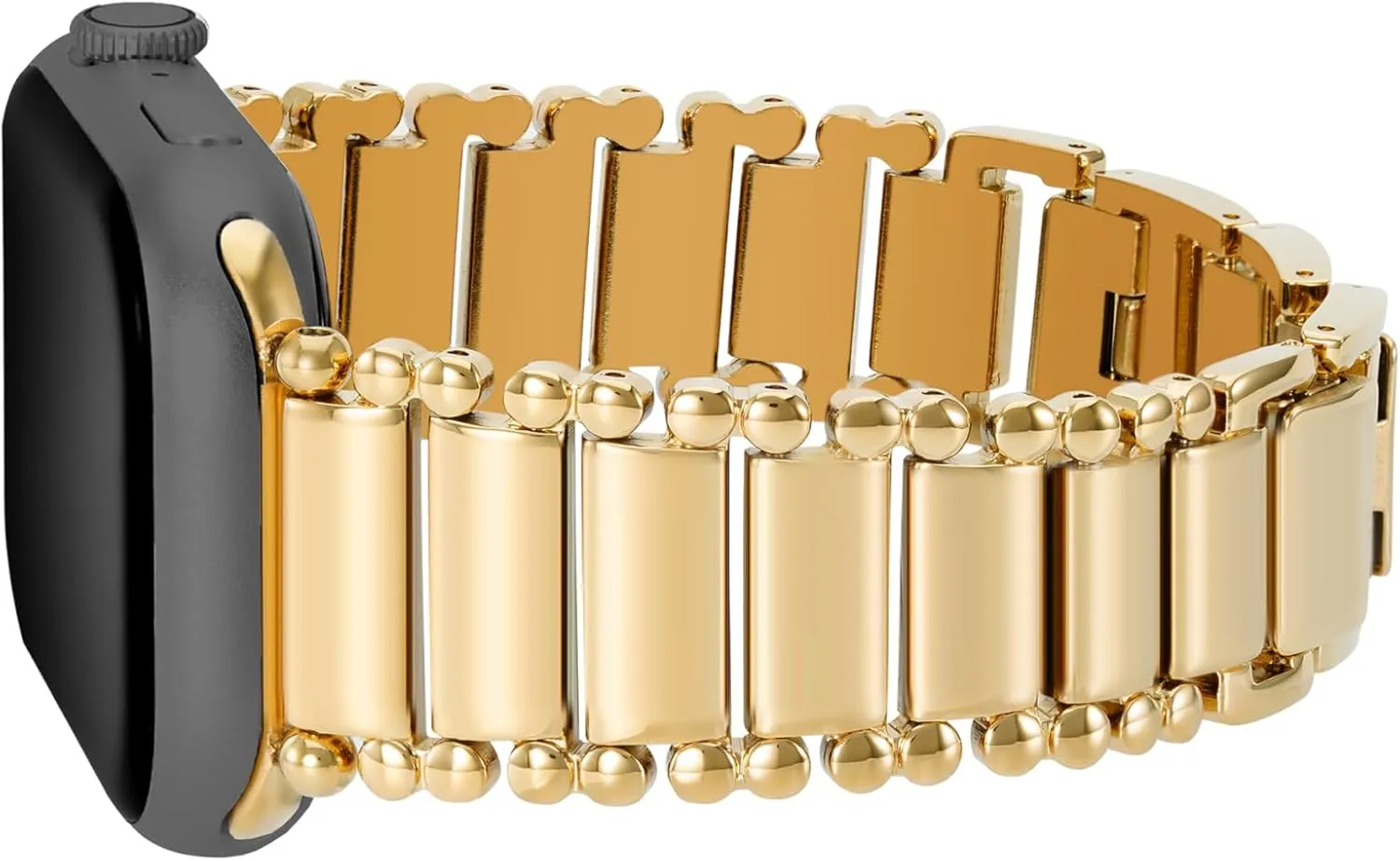 Anne Klein Fashion Bracelet for Apple Watch, Secure, Adjustable, Apple Watch Replacement Band, Fits Most Wrists