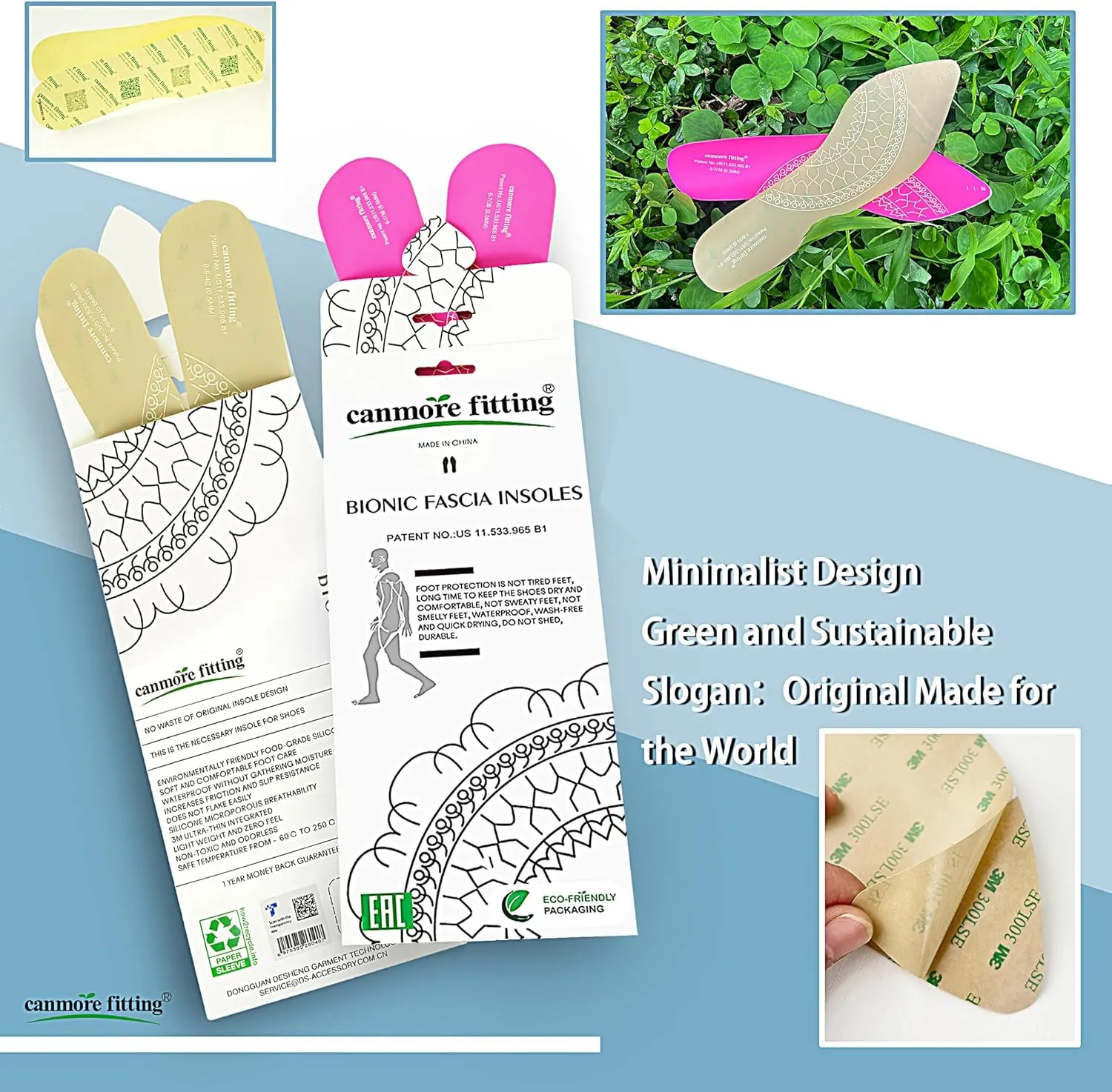 Anti-Sliding Adhesive Film Insert for High Heels, Stick Pad Stop Feet from Sliding Forward in Heels, with Anti-Odor Properties(Pink-2Pair/Pack-40)