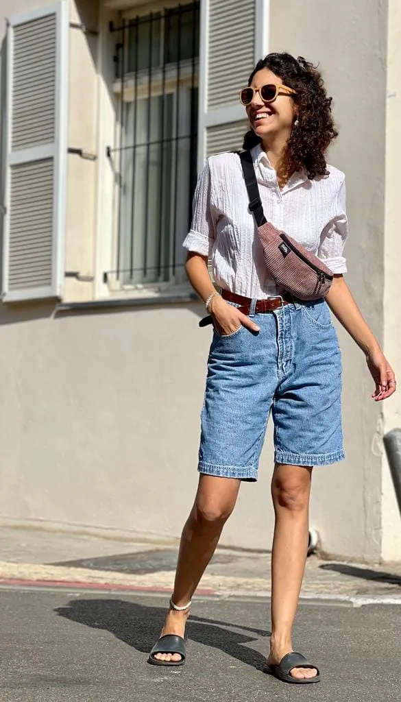 Antique Pink Corduroy 'Ronnie' Fanny Pack