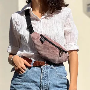Antique Pink Corduroy 'Ronnie' Fanny Pack