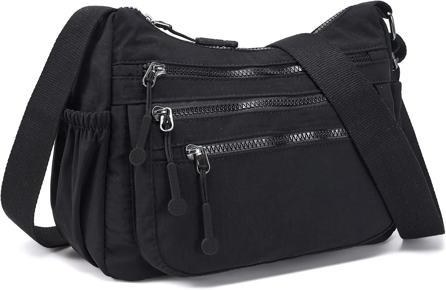 AOCINA Purses for Women Crossbody Bags Ladies Nylon Shoulder Handbag Messenger Bag Trendy Pocketbooks with Multi Pockets