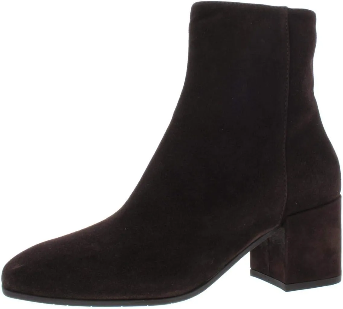 Aquatalia Womens Charlee Waterproof Suede Closed Toe, Espresso Suede, Size 8.0