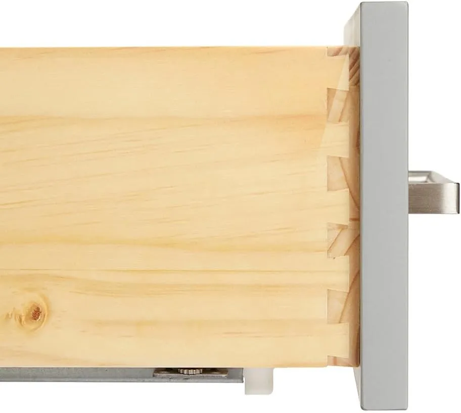 ARIEL Cambridge 42 Inch Grey Bathroom Vanity with Sink, Solid Wood, Carrara Marble Countertop, 2-Inch Edge, Rectangular Undermount Sink, 2 Soft Doors, 9 Drawers