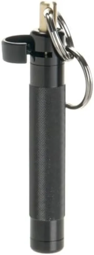 ASP Palm Defender Pepper Spray with Keychain, Quick Release, OC, Police Strength, Heat Insert Included, 3 Foot Range, Discreet (Black)