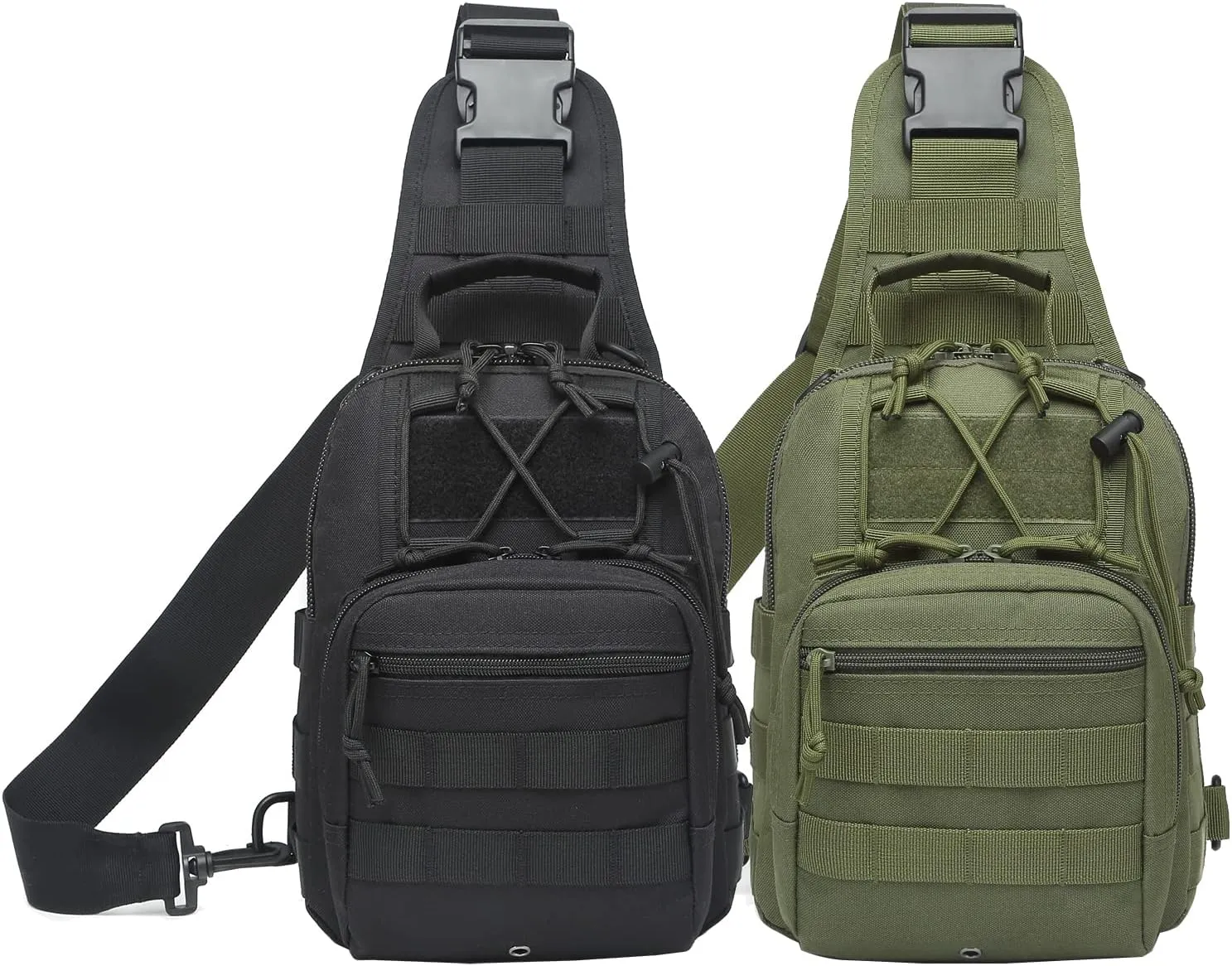 ATBP Small Tactical Sling Backpack Bag for Men Military Shoulder Bag Pack EDC Crossbody Bag for Hiking 7 Liters
