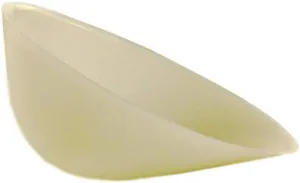 Atlas Biomechanics Plastic Heel Cup, Heat Moldable Custom Fit, Medical Grade from Junior/Women 5-7 (1 DOZEN)