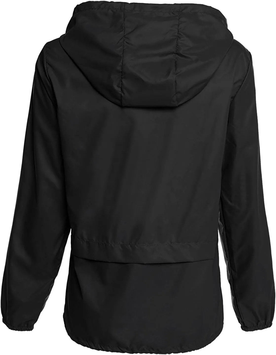 Avoogue Raincoat Women Lightweight Waterproof Rain Jackets Packable Outdoor Hooded Windbreaker