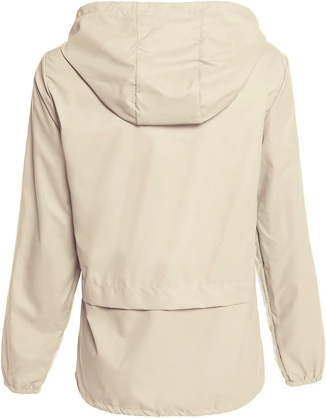 Avoogue Raincoat Women Lightweight Waterproof Rain Jackets Packable Outdoor Hooded Windbreaker