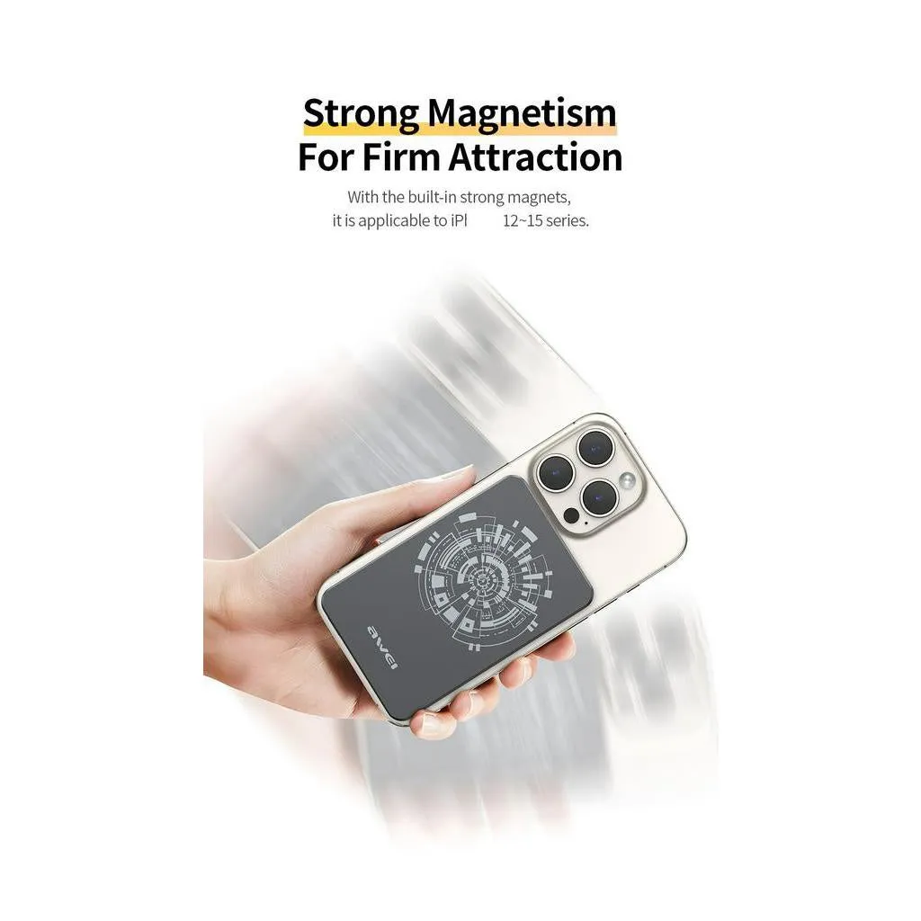 Awei Ultra-Thin Magnetic Wireless Charging 10000mAh / PD20W