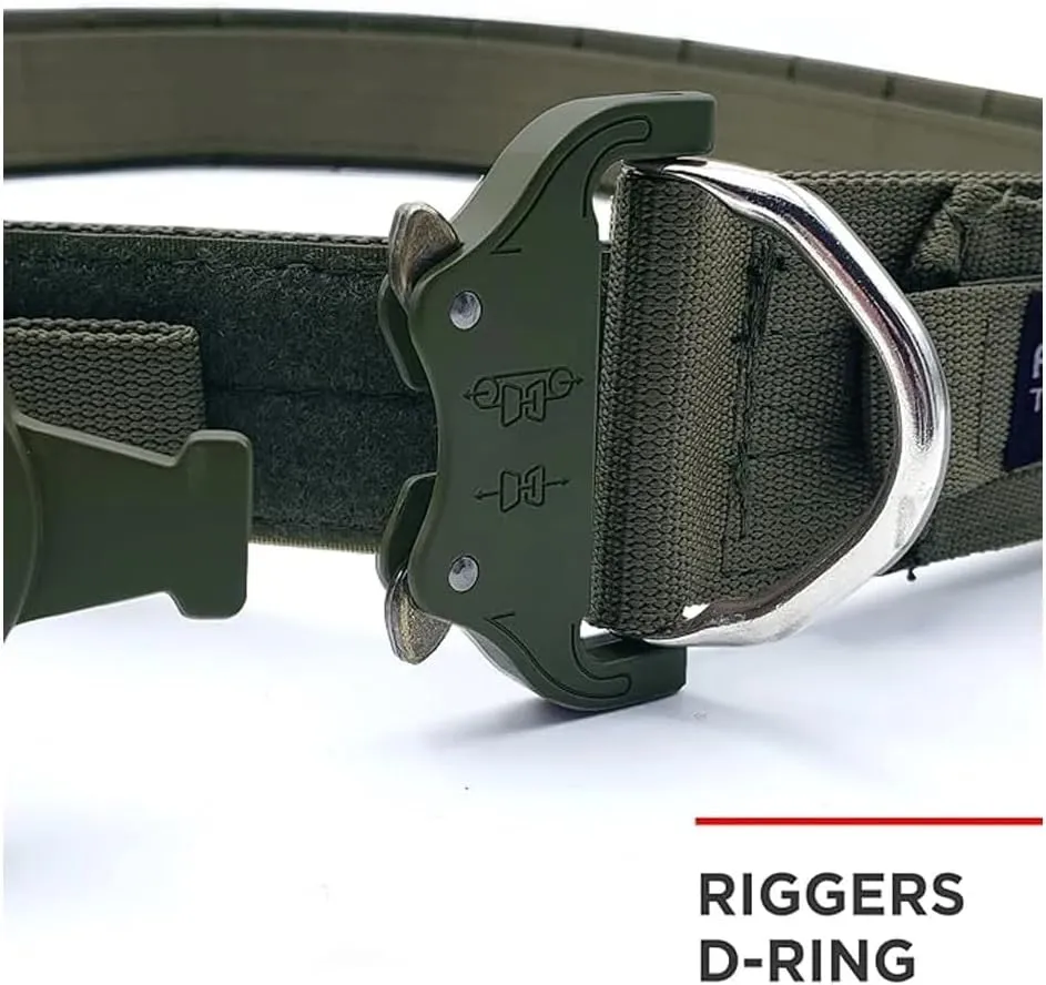 AYIN TACTICAL Quick Release Rigger MOLLE Belt - 1.5 inch Inner & 2 inch Outer Range Tactical Heavy Duty