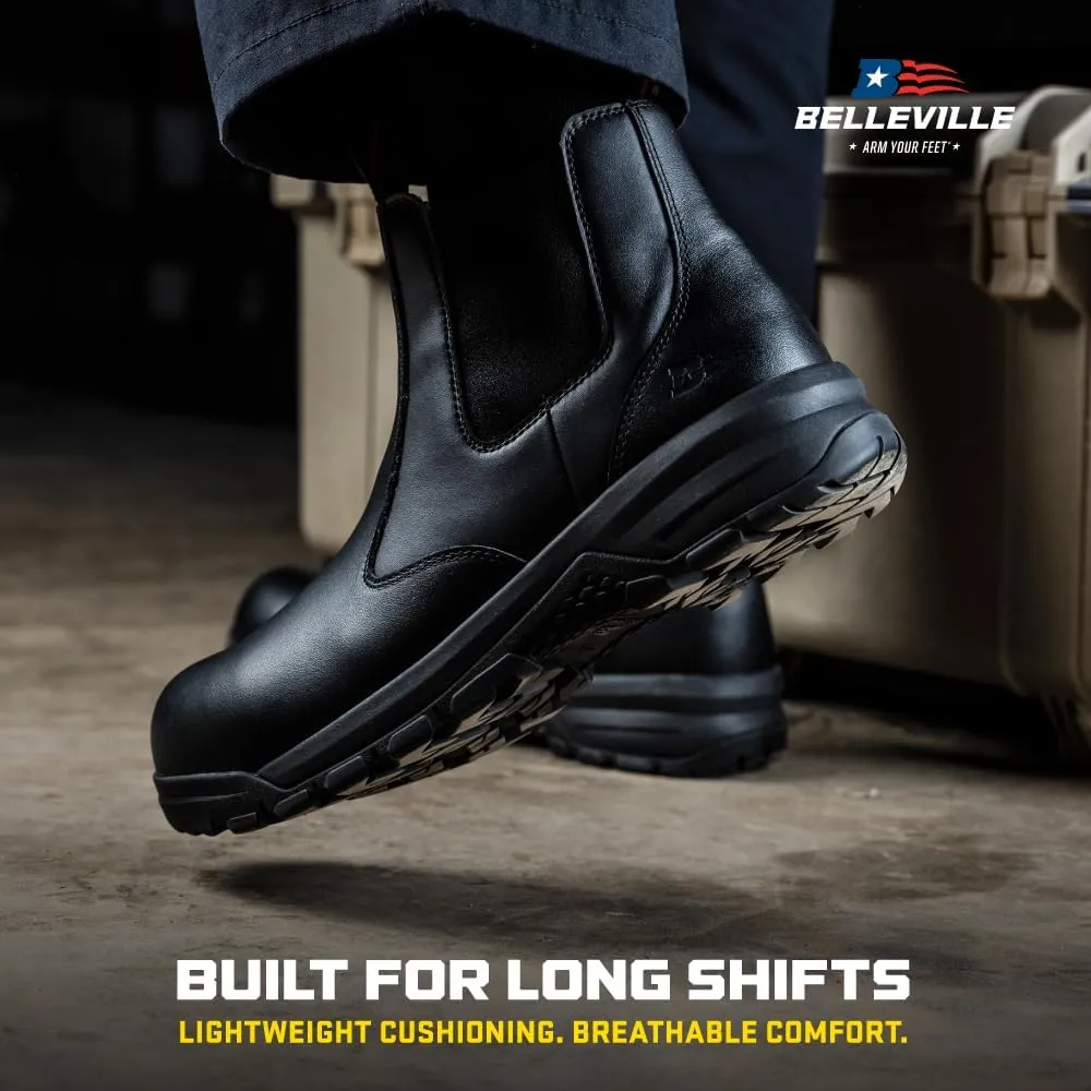 B Belleville Arm Your Feet Men's 6 Inch Spear Point Quick Release Station Boot