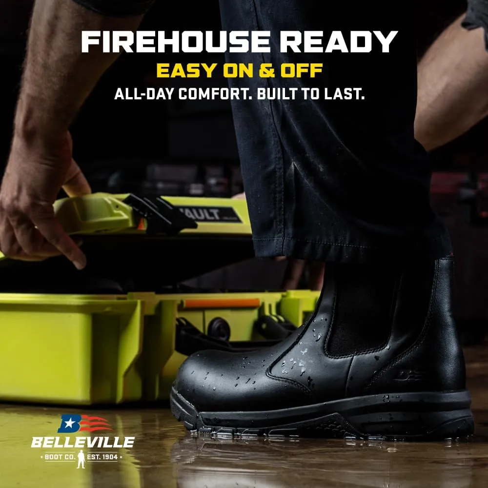 B Belleville Arm Your Feet Men's 6 Inch Spear Point Quick Release Station Boot