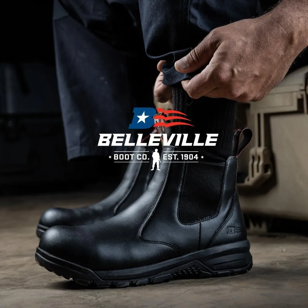 B Belleville Arm Your Feet Men's 6 Inch Spear Point Quick Release Station Boot