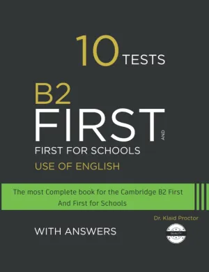 B2 FIRST Use of English: 10 Practice Tests for the Cambridge exam